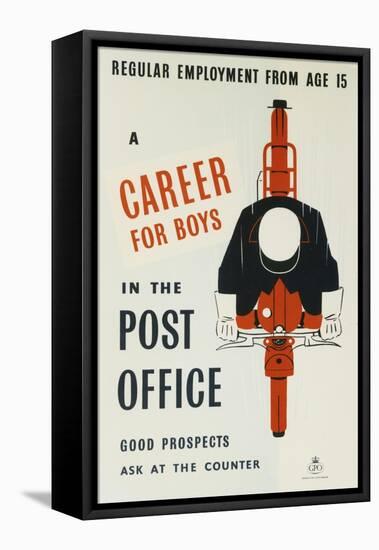 A Career for Boys in the Post Office-null-Framed Stretched Canvas