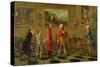 A Caricature Group in Florence, C.1760-Thomas Patch-Stretched Canvas