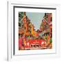 A Carnaby Scene, from 'Carnaby Street' by Tom Salter, 1970-Malcolm English-Framed Giclee Print