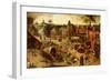 A Carnival on the Feastday of Saint George in a Village Near Antwerp-Abel Grimmer-Framed Giclee Print