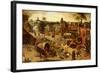 A Carnival on the Feastday of Saint George in a Village Near Antwerp-Abel Grimmer-Framed Giclee Print