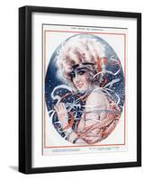 A Carnival Queen!-Maurice Milliere-Framed Art Print