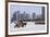 A Carriage on the Icebound Songhua River in Harbin, Heilongjiang, China, Asia-Gavin Hellier-Framed Photographic Print