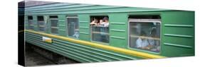 A Carriage on the Trans-Siberian Express Train, Siberia, Russia, Europe-Bruno Morandi-Stretched Canvas