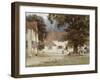 A Cart by a Village Inn, 1878-Helen Allingham-Framed Giclee Print