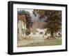 A Cart by a Village Inn, 1878-Helen Allingham-Framed Giclee Print