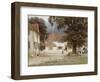 A Cart by a Village Inn, 1878-Helen Allingham-Framed Giclee Print