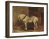 A Cart-Horse (Oil on Canvas)-Theodore Gericault-Framed Giclee Print