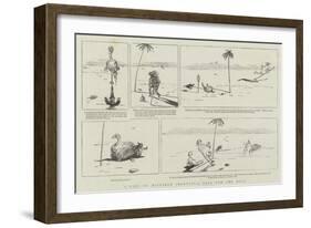 A Case of Mistaken Identity, a Tale for the Bald-null-Framed Giclee Print