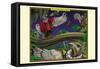A Cast of Shakespearean Hawks-Richard Kelly-Framed Stretched Canvas