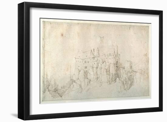 A Castle on a Crag-Roelandt Jacobsz. Savery-Framed Giclee Print