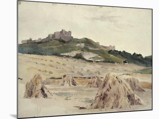 A Castle on a Hill-John Absolon-Mounted Giclee Print