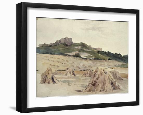 A Castle on a Hill-John Absolon-Framed Giclee Print