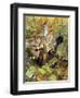 A Cat and a Chaffinch, 1885-Bruno Liljefors-Framed Giclee Print