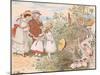 A Cat and Her Kittens Came Tumbling In-Randolph Caldecott-Mounted Giclee Print