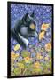 A Cat in a Sea of Flowers-Louis Wain-Framed Giclee Print