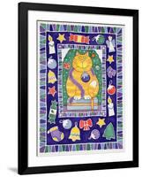 A Cat's Christmas, 1995-Cathy Baxter-Framed Giclee Print