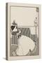 A Catalogue Cover-Aubrey Beardsley-Stretched Canvas