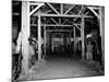 A Catholic Mass is Celebrated in a Stable in Cherbourg, France-null-Mounted Photographic Print