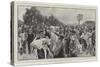 A Cattle Market in the Bavarian Alps-Clement Flower-Stretched Canvas