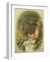 A Cautious Crossing-William Holbrook Beard-Framed Giclee Print