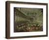 A Cavalcade in the Winter Riding School of the Vienna Hof to Celebrate the Defeat of the French-Martin van Meytens-Framed Giclee Print