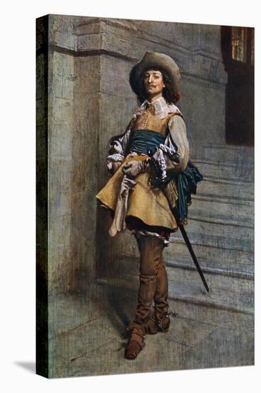 A Cavalier: Time of Louis XIII, 1861-Jean Louis Ernest Meissonier-Stretched Canvas