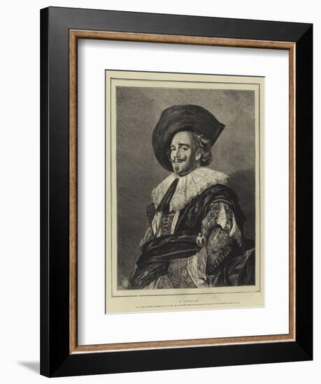 A Cavalier-Frans Hals-Framed Giclee Print