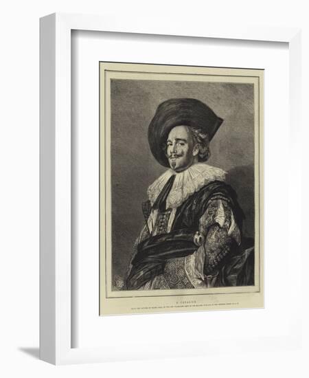 A Cavalier-Frans Hals-Framed Giclee Print