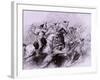 A Cavalry Charge, 1849-John Gilbert-Framed Giclee Print