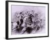 A Cavalry Charge, 1849-John Gilbert-Framed Giclee Print