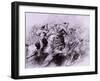 A Cavalry Charge, 1849-John Gilbert-Framed Giclee Print