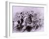 A Cavalry Charge, 1849-John Gilbert-Framed Giclee Print