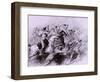 A Cavalry Charge, 1849-John Gilbert-Framed Giclee Print