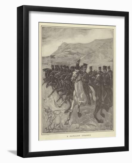 A Cavalry Charge-Fletcher C. Ransom-Framed Giclee Print