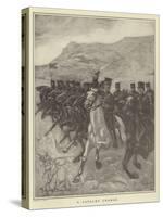 A Cavalry Charge-Fletcher C. Ransom-Stretched Canvas