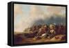 A Cavalry Engagement-Palamedes Palamedesz-Framed Stretched Canvas