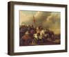 A Cavalry Engagement-Palamedes Palamedesz-Framed Giclee Print