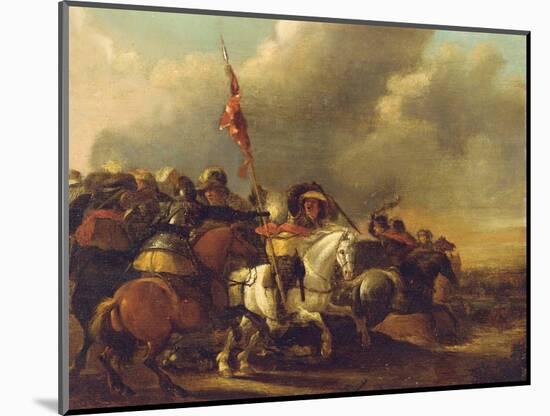 A Cavalry Engagement-Palamedes Palamedesz-Mounted Giclee Print