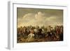 A Cavalry Skirmish in a Landscape-Palamedes Palamedesz-Framed Giclee Print