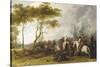 A Cavalry Skirmish-Peeter Snayers-Stretched Canvas