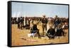 A Cavalryman's Breakfast on the Plains-Frederic Sackrider Remington-Framed Stretched Canvas