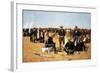 A Cavalryman's Breakfast on the Plains-Frederic Sackrider Remington-Framed Art Print