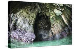 A Cave Has Formed Inside a Limestone Island in Raja Ampat-Stocktrek Images-Stretched Canvas