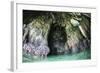 A Cave Has Formed Inside a Limestone Island in Raja Ampat-Stocktrek Images-Framed Photographic Print