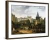 A Celebration for the Birth of the French Heir Apparent, 1781-Philibert Louis Debucourt-Framed Giclee Print