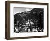 A Cemetery in Lauterbrunnen-null-Framed Photographic Print