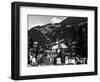 A Cemetery in Lauterbrunnen-null-Framed Photographic Print