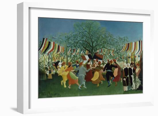 A Centennial of Independence, 1892-Henri Rousseau-Framed Art Print