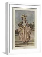 A Century Ago-Francois Flameng-Framed Giclee Print